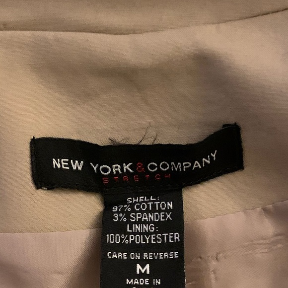 New York & Company Fully Lined Swing Jacket - Picture 7 of 7